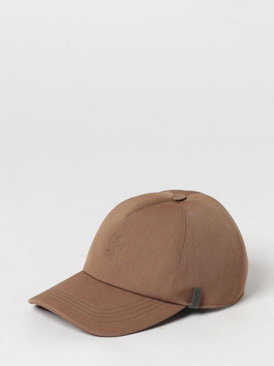 26FW 브루넬로 쿠치넬리 볼캡 MCAP90230P C832 Brown