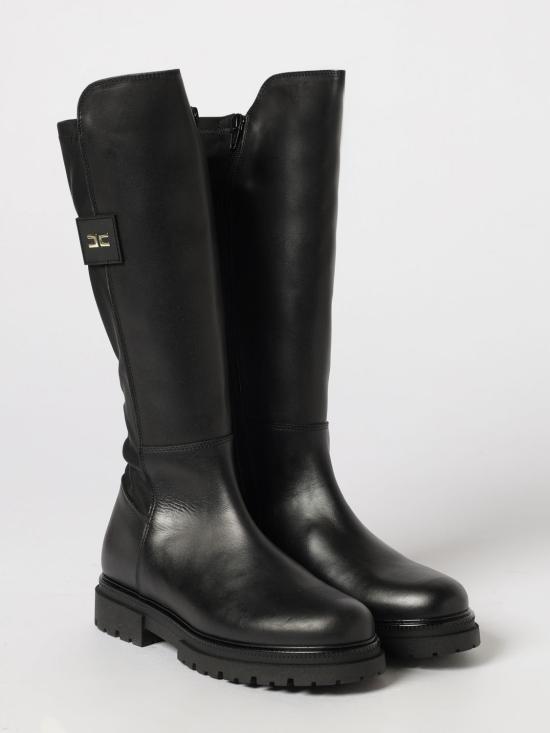 26FW [키즈] 엘리자베타프랜치 미들 부츠 F4A6E07091333 999 Black - ELISABETTA FRANCHI