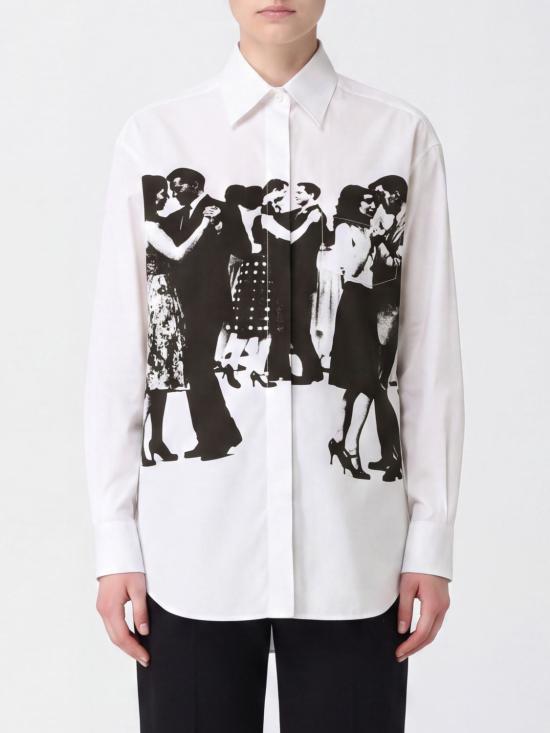 26FW 모스키노 셔츠 02275436 1001 White