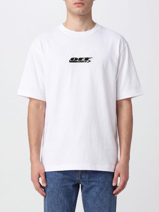 26FW 오프화이트 반팔 티셔츠 OMAA120F26JER00C1 100 White