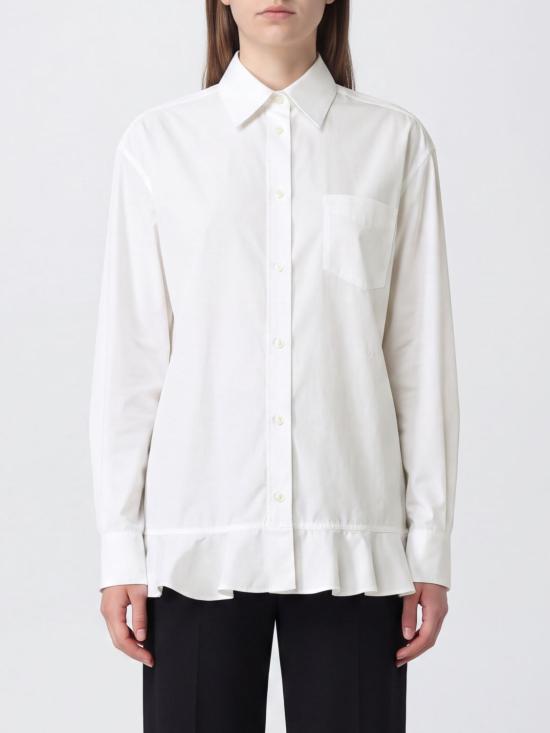 26FW 모스키노 셔츠 02085531 1001 White