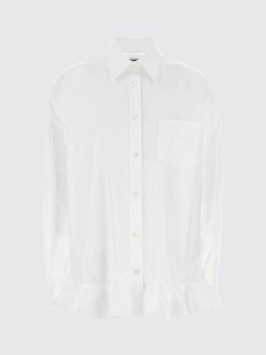 26FW 모스키노 셔츠 02085531 1001 White - MOSCHINO