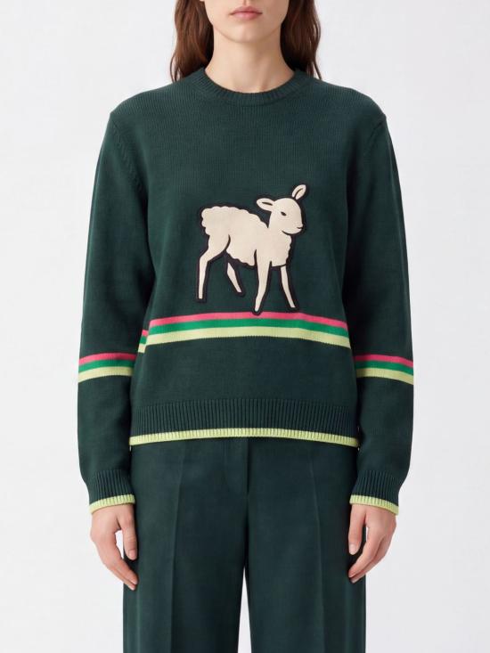 26FW JW앤더슨 스웨터 KW1622YN0515 088 Green