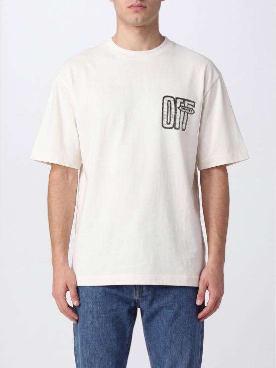 26FW 오프화이트 반팔 티셔츠 OMAA120F26JER00Y1 100 White