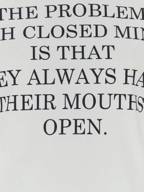 26FW 모스키노 반팔 티셔츠 07135441 1001 White - MOSCHINO