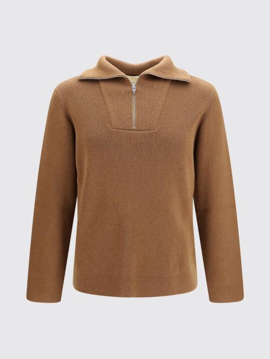26FW 발렌티노 가라바니 집업 니트 KC39QBQL 1SQ Cocoa - VALENTINO GARAVANI
