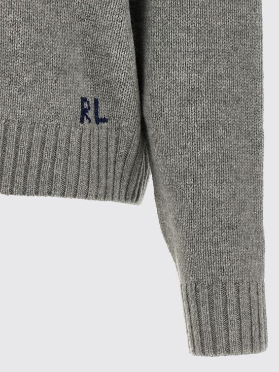 26FW 폴로 랄프로렌 스웨터 211B17771 002 Grey - POLO RALPH LAUREN