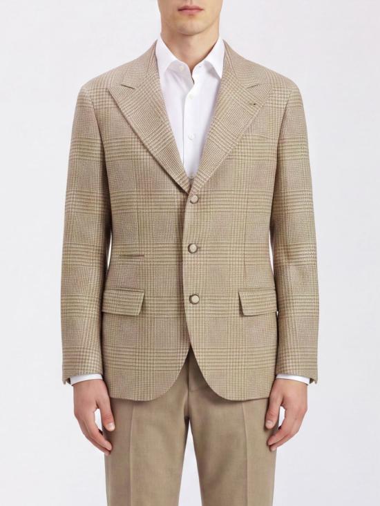 26FW 브루넬로 쿠치넬리 수트 자켓 MV4437BFDH C821 Camel