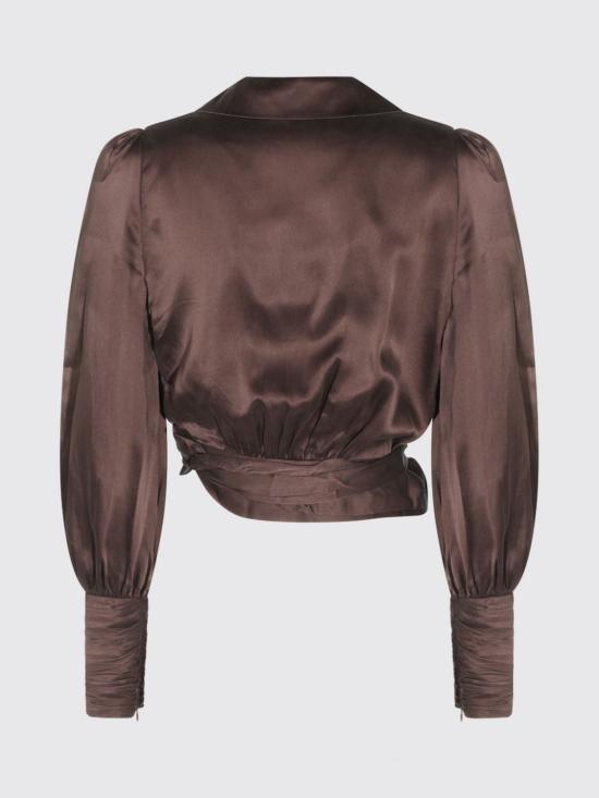 26FW 짐머만 탑 4913TF26R BCH Cocoa - ZIMMERMANN