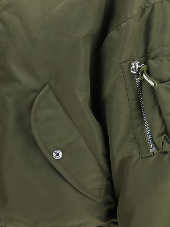26FW 디스퀘어드2 봄버 자켓 S74AM1744D35546 707 Green - DSQUARED2