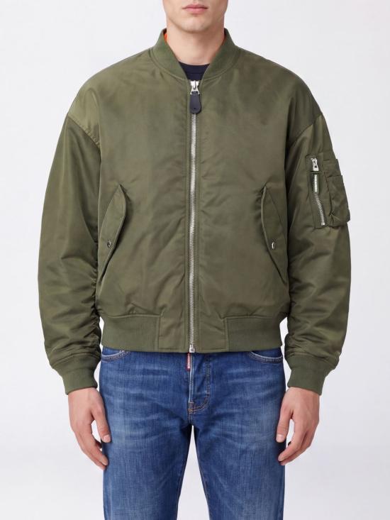 26FW 디스퀘어드2 봄버 자켓 S74AM1744D35546 707 Green