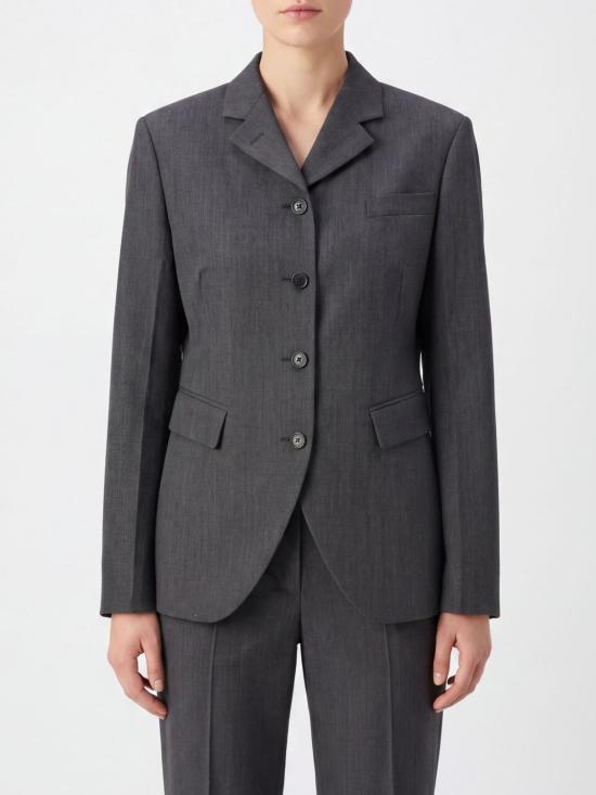 26FW 질샌더 수트 자켓 J03BN0222J40275 023 Grey