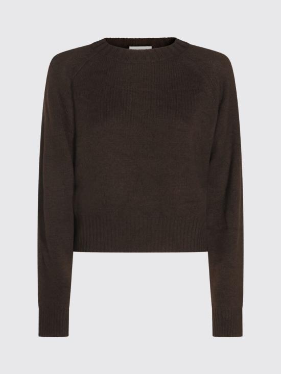 26FW 얼루드 스웨터 26511202 49 Burgundy - ALLUDE