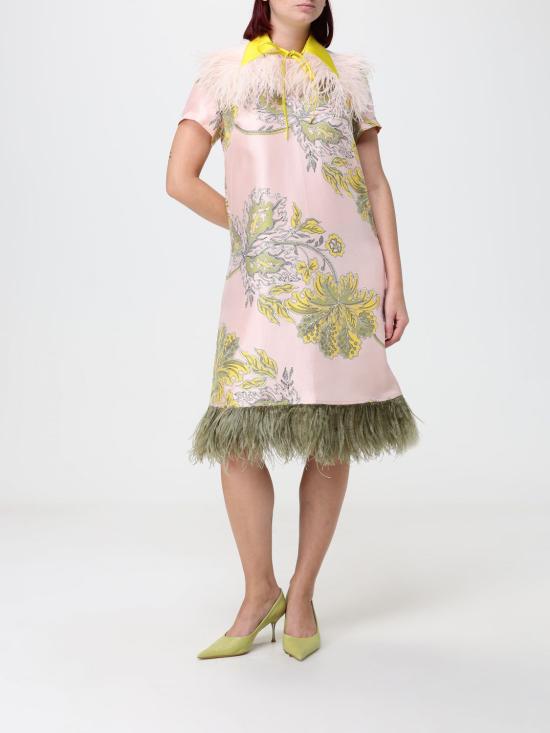26FW 라 더블제이 롱 원피스 DRE0397SIL001SWA01 PI01 Pink - LA DOUBLEJ