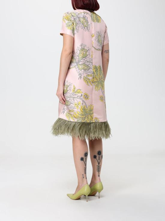 26FW 라 더블제이 롱 원피스 DRE0397SIL001SWA01 PI01 Pink - LA DOUBLEJ
