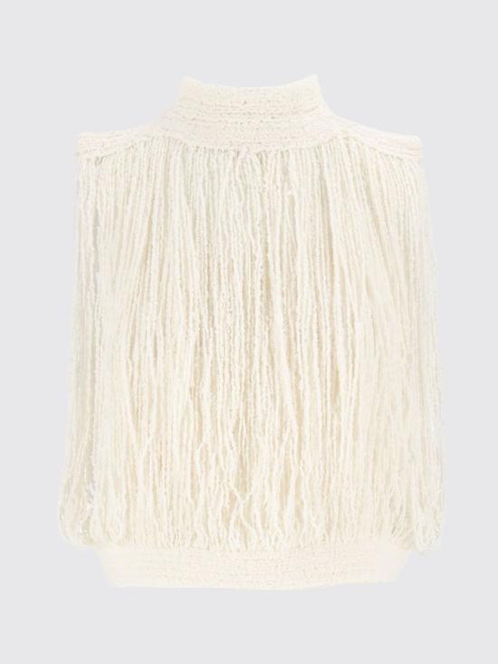26FW 파비아나 필리피 탑 MAD216F373M347 0142 White - FABIANA FILIPPI