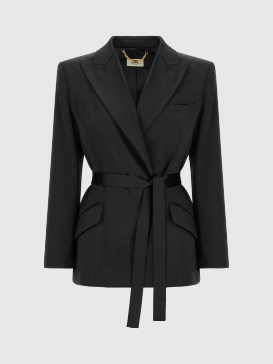 26FW 엘리자베타프랜치 수트 자켓 GI27966E2 110 Black - ELISABETTA FRANCHI