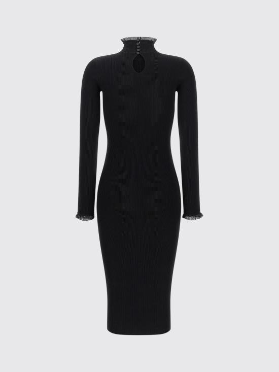 26FW 엘리자베타프랜치 롱 원피스 AM21B66E2 110 Black - ELISABETTA FRANCHI
