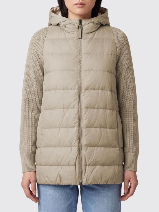 26FW 브루넬로 쿠치넬리 나일론 후드 다운 재킷 MD5987779P C7958 Grey