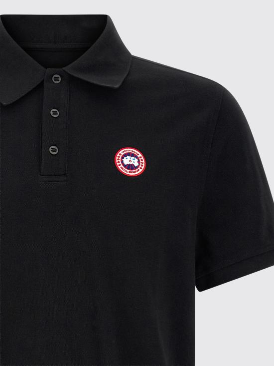 26FW 캐나다구스 폴로 티셔츠 1600M 9061 Black - CANADA GOOSE
