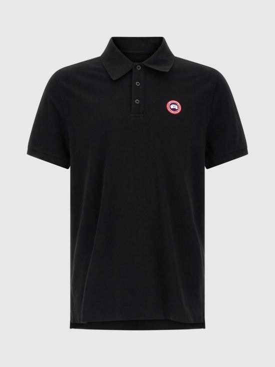 26FW 캐나다구스 폴로 티셔츠 1600M 9061 Black - CANADA GOOSE