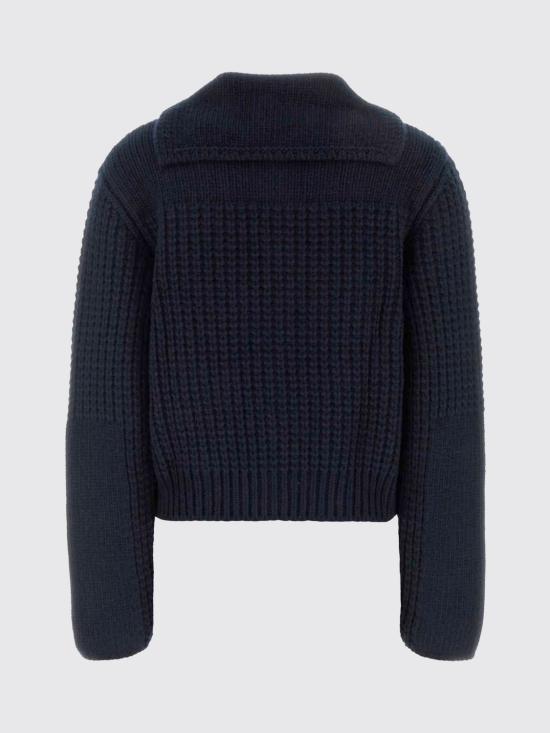26FW 살바토레 페라가모 가디건 13I549 796045 Navy - SALVATORE FERRAGAMO