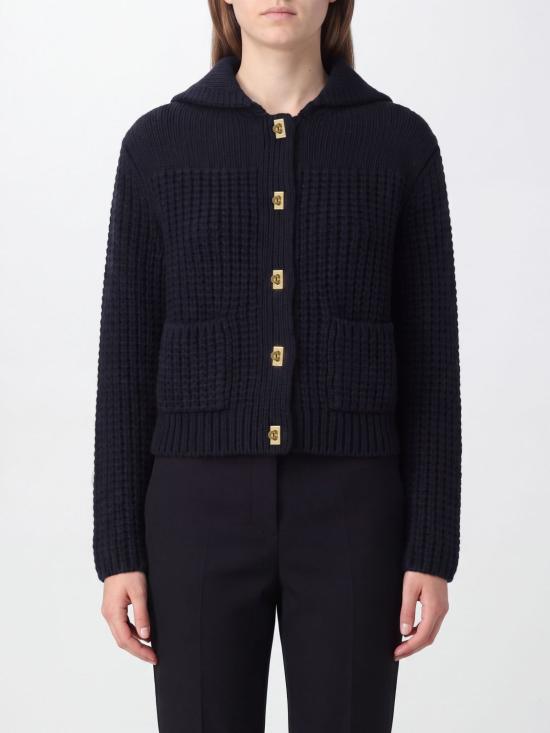 26FW 살바토레 페라가모 가디건 13I549 796045 Navy
