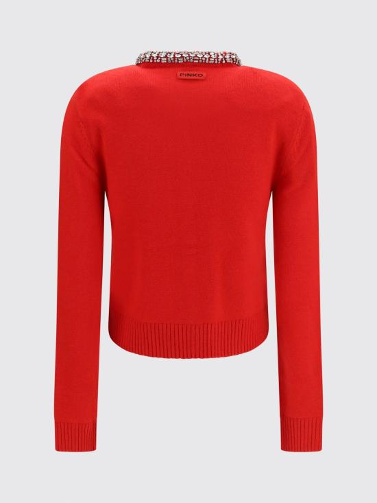 26FW 핑코 스웨터 107275A3GI R29 Red - PINKO
