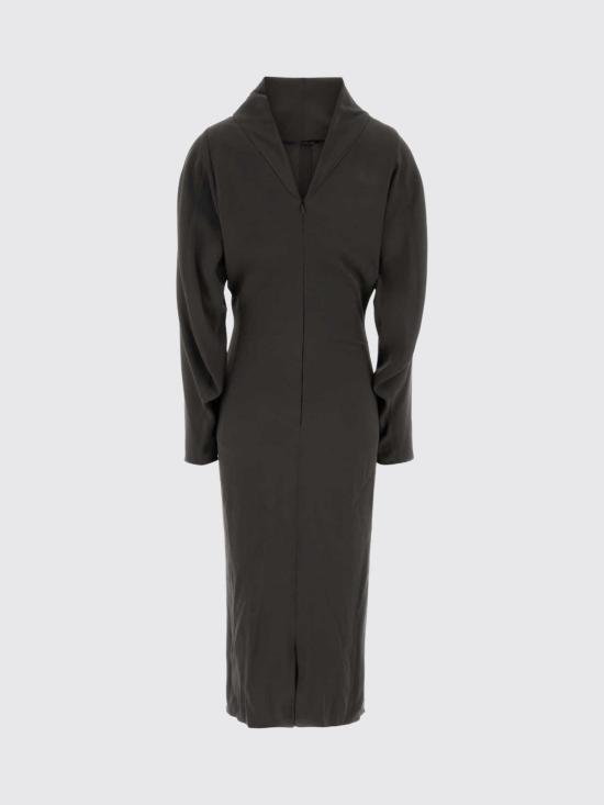 26FW 조르지오 아르마니 롱 원피스 GW003482TE20148 U8094 Grey - GIORGIO ARMANI
