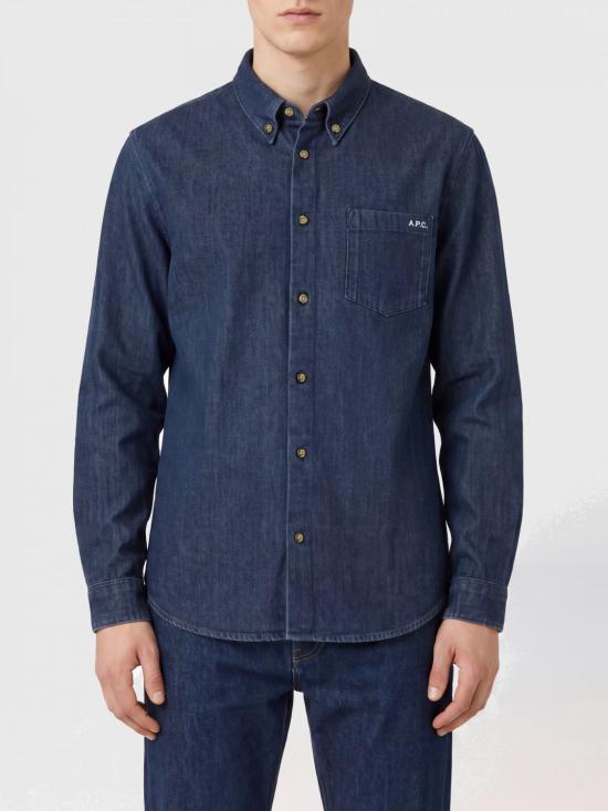 26FW 아페쎄 긴팔 셔츠 COHALH12651 IAI Blue