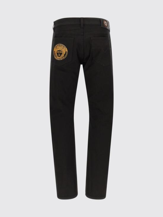 26FW 베르사체 데님 팬츠 10270171A19298 1D040 Black - VERSACE