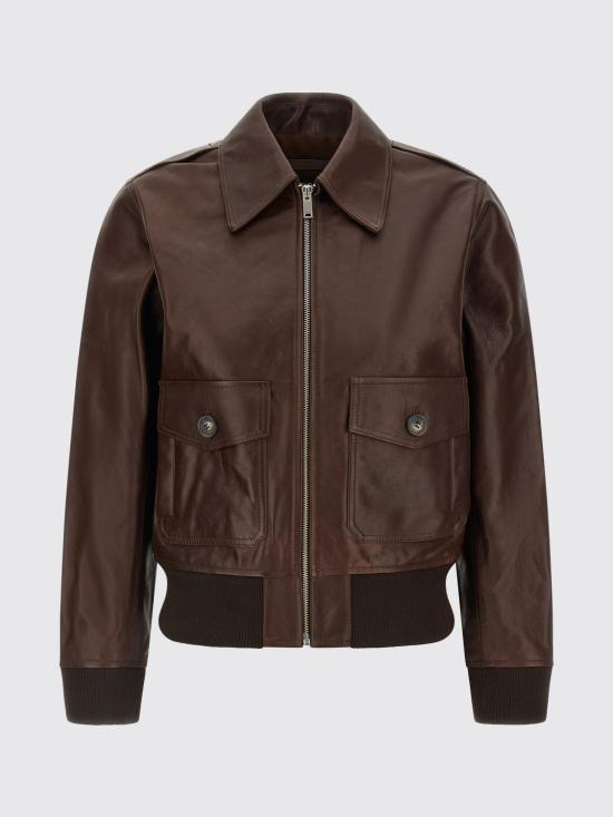 26FW 아페쎄 가죽 자켓 PXCDGF32052 CAA Brown - A.P.C.