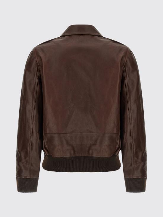 26FW 아페쎄 가죽 자켓 PXCDGF32052 CAA Brown - A.P.C.