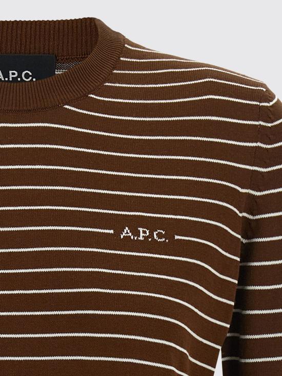 26FW 아페쎄 스웨터 COHLPF23510 TCA Brown - A.P.C.
