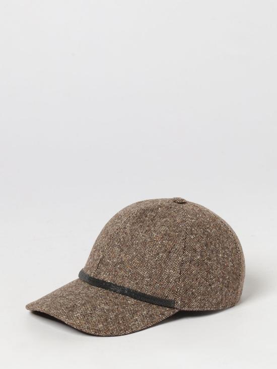 26FW 브루넬로 쿠치넬리 볼캡 MCAP90218 C002 Brown