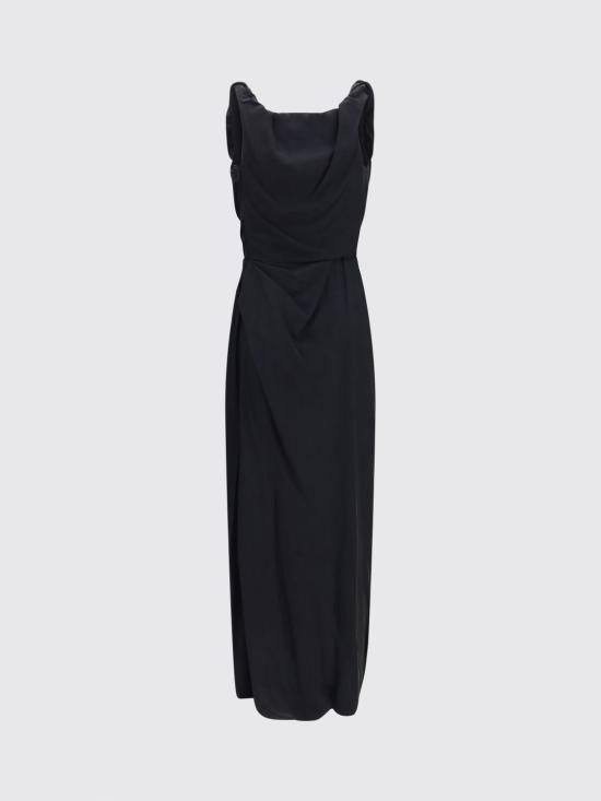 26FW 비비안웨스트우드 롱 원피스 1101039NW01IP N401 Black - VIVIENNE WESTWOOD