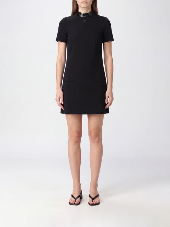 26FW 쿠레쥬 미디 원피스 326CRO920PL0159 9999 Black
