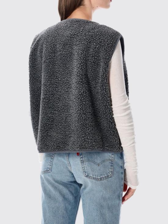 26FW 아메리칸 빈티지 베스트 HOK16B ANTRACHITE Charcoal - AMERICAN VINTAGE