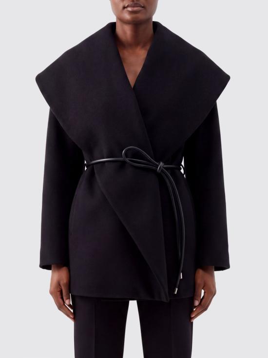 26FW 스포트막스 코트 2622086031600 013 Black