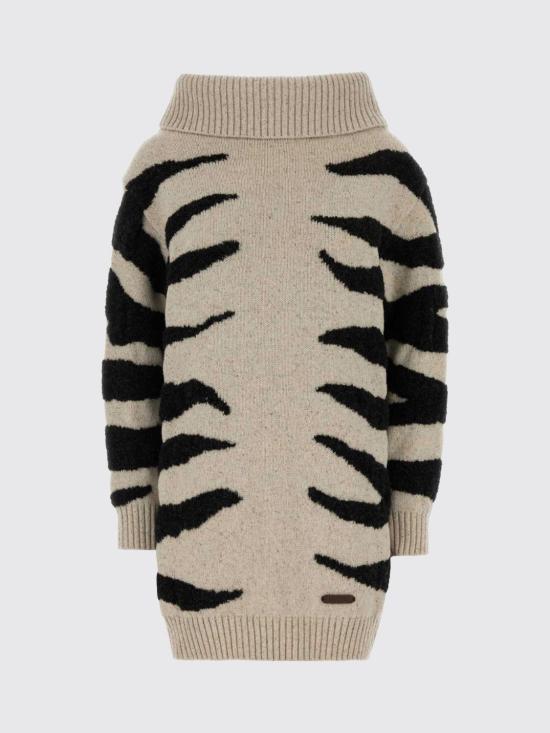 26FW 모스키노 미디 원피스 04975503 4006 Ivory - MOSCHINO