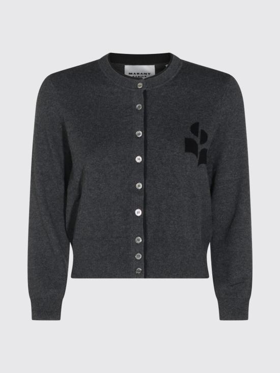 26FW 이자벨마랑에뚜왈 가디건 CA0163FAD1L16E ANBK Charcoal - ISABEL MARANT ETOILE
