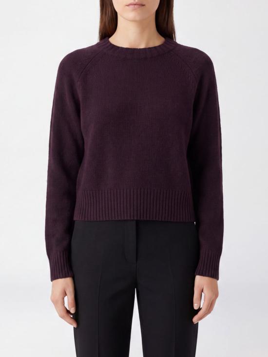 26FW 얼루드 스웨터 26511202 78 Plum