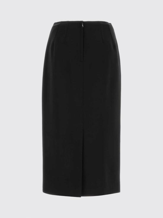 26FW 돌체앤가바나 미디 스커트 F4C4STFU2L8 N0000 Black - DOLCE & GABBANA