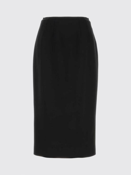 26FW 돌체앤가바나 미디 스커트 F4C4STFU2L8 N0000 Black - DOLCE & GABBANA