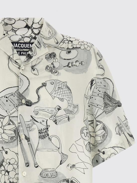 26FW 자크뮈스 반팔 셔츠 SHM00646AW00930 1TA White - JACQUEMUS