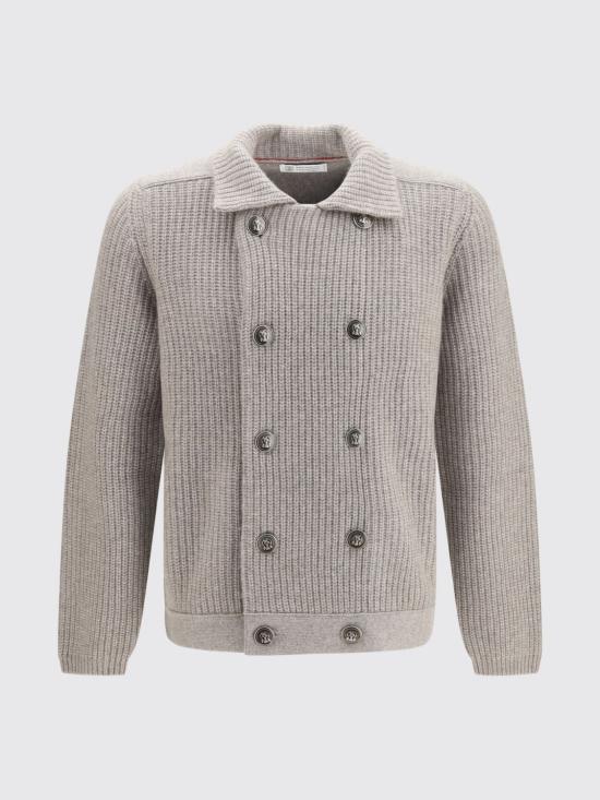 26FW 브루넬로 쿠치넬리 가디건 M22506206 C9756 Grey - BRUNELLO CUCINELLI