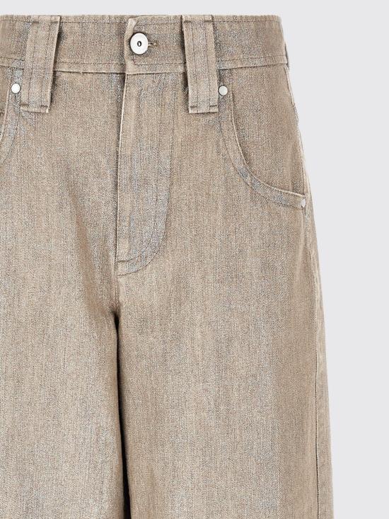 26FW 브루넬로 쿠치넬리 스트레이트 팬츠 MP109P4091 C1340 Beige - BRUNELLO CUCINELLI