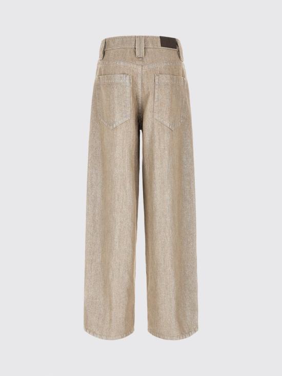 26FW 브루넬로 쿠치넬리 스트레이트 팬츠 MP109P4091 C1340 Beige - BRUNELLO CUCINELLI