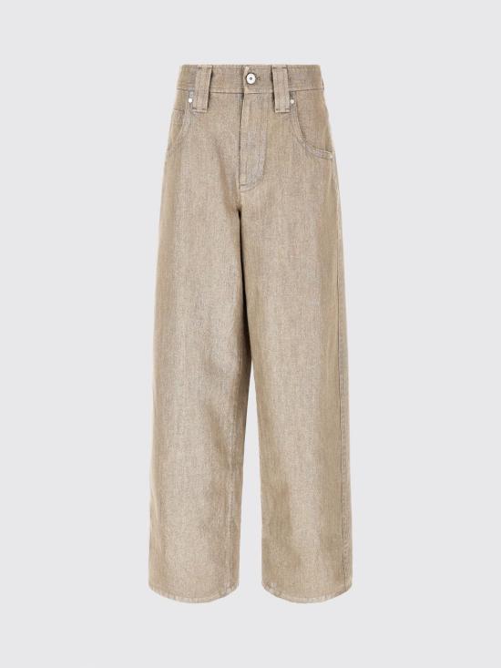 26FW 브루넬로 쿠치넬리 스트레이트 팬츠 MP109P4091 C1340 Beige - BRUNELLO CUCINELLI