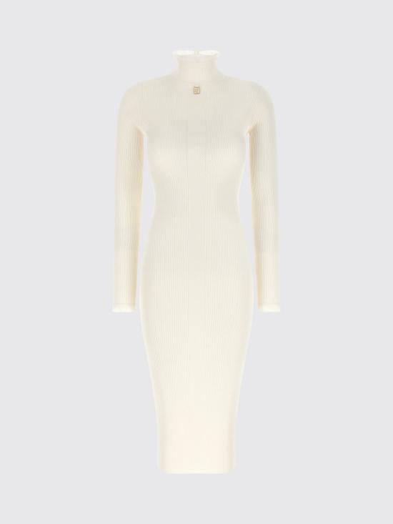 26FW 엘리자베타프랜치 롱 원피스 AM21B66E2 193 White - ELISABETTA FRANCHI